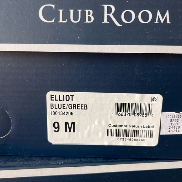Club Room Men’s ELLIOT Boat Shoes. Brand New With box. Various Sizes. - Picture 6 of 12